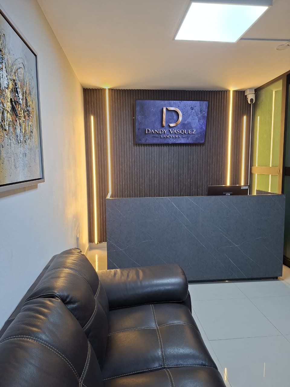 Recepción Dandy Vásquez Abogados